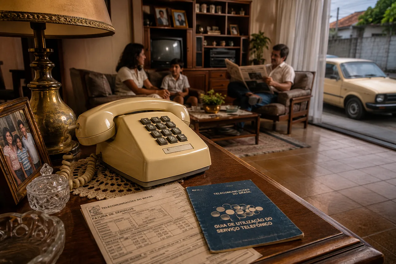 Quando uma linha de telefone custava mais que um carro no Brasil
