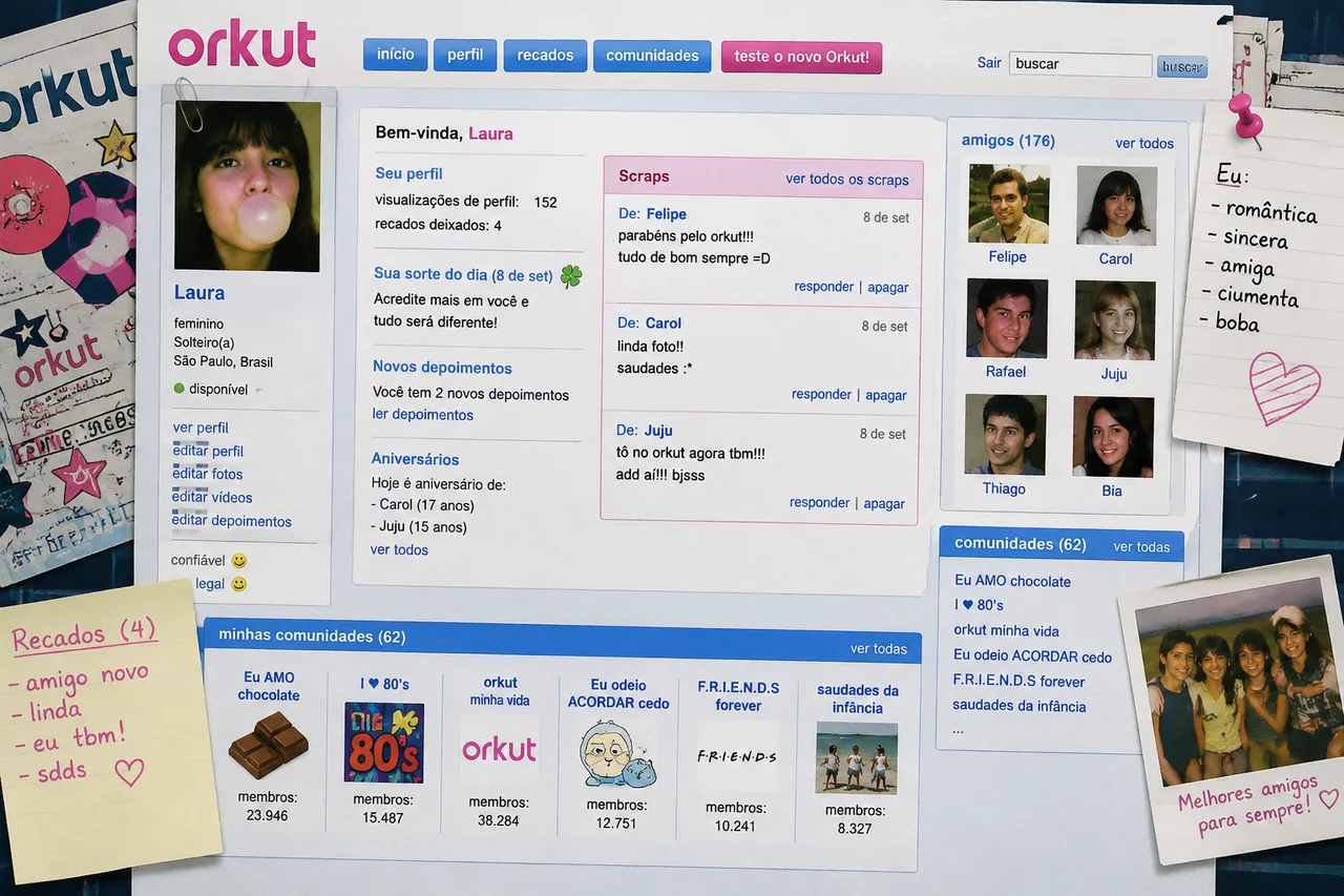 Orkut: a rede social que o Brasil transformou em território próprio