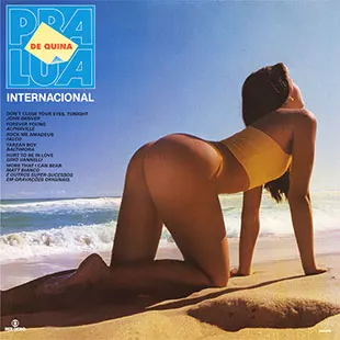Capa da trilha de De Quina Pra Lua