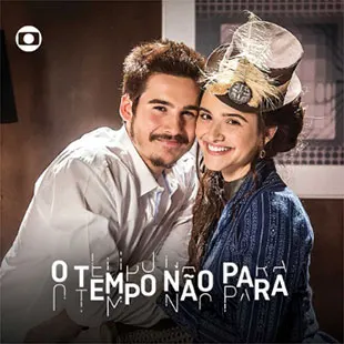 Capa da trilha de O Tempo Não Para