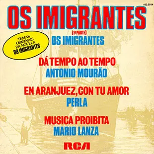 Capa da trilha de Os Imigrantes