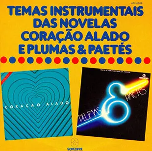 Capa da trilha de Plumas e Paetês