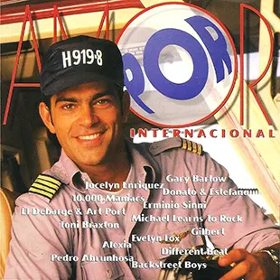 Capa da trilha de Por Amor