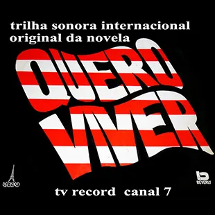 Capa da trilha de Quero Viver