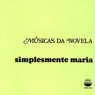 Capa da trilha de Simplesmente Maria
