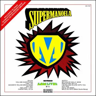 Capa da trilha de Supermanoela