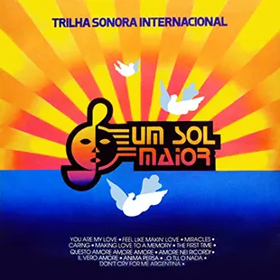 Capa da trilha de Um Sol Maior